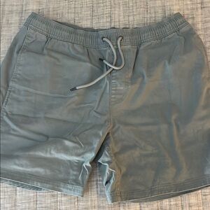 RVCA Gray Flat Front Casual Shorts